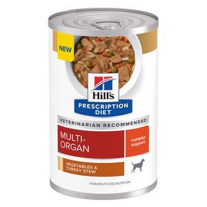 Multi-Organ Complex Support Vegetables and Turkey Stew Canned Dog Food  Hill's Prescription Diets